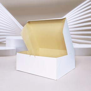 Caixa para Presente Branca, “G” 23x19x8,5cm, Basics - 10un