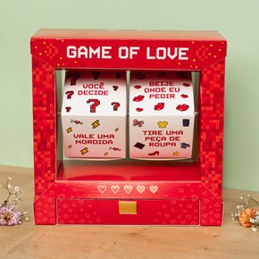 Embalagem para 15 doces, GAME OF LOVE - Unitário