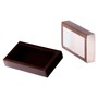 Embalagem para Barra de Chocolate, Marrom - Pct c/ 25un