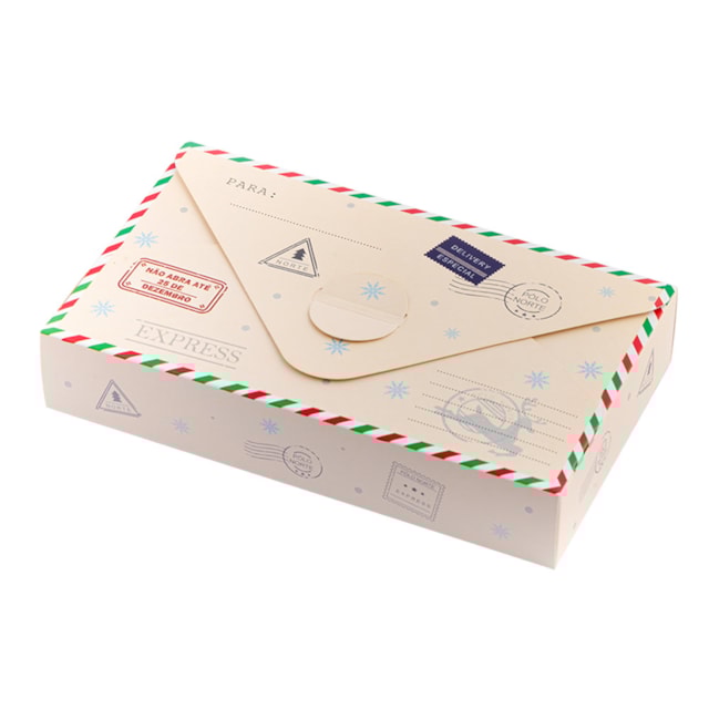 Embalagem para Barra de Chocolate - NATAL - 10un - EXPRESS Embalagem para Barra de Chocolate - NATAL - 10un - EXPRESS