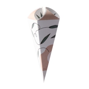 Embalagem para Cone Trufado com Papel, 50 un - Linha Anual