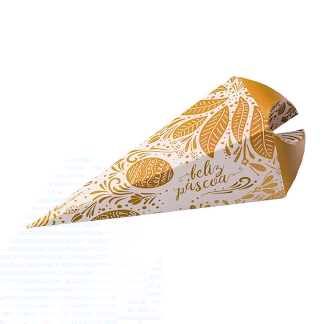 Embalagem para Cone Trufado COM papel, CELEBRATE - 50un Embalagem para Cone Trufado COM papel, CELEBRATE - 50un