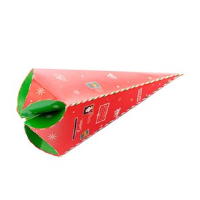 Embalagem para Cone Trufado com papel – Natal – 25un - EXPRESS