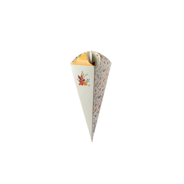 Embalagem para Cone Trufado - VIENA, com papel - Pct c/ 50 Un