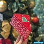 Embalagem para Fatia de Bolo com papel - Natal - 50un - Christmas