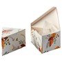 Embalagem para Fatia de Bolo com papel - Pct 50un - M (13x10x7cm) - VIENA
