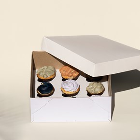 Embalagem para Transporte de 9 Cupcakes, Basics, Branca 28 cm - 5 Un