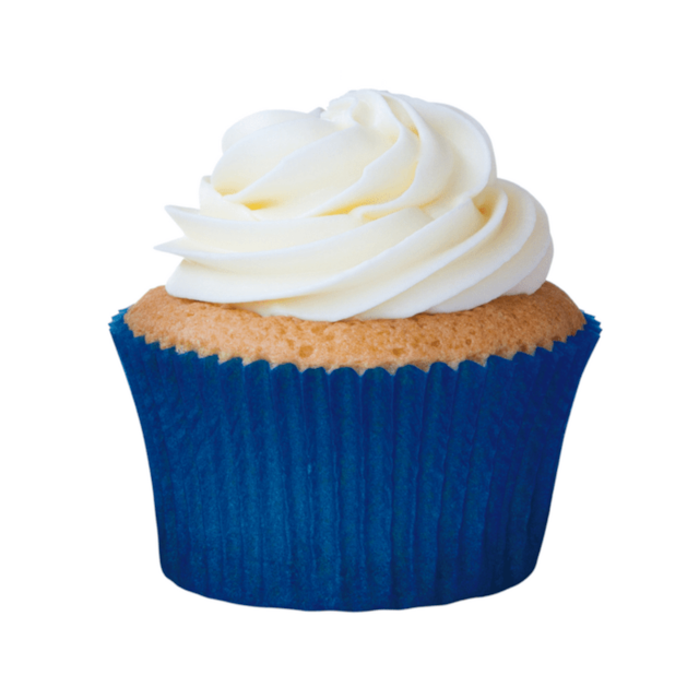 Forminha para Mini Cupcake - Azul Claro - 45 unidades - Plac