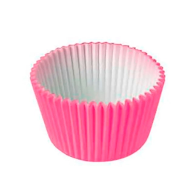 Forminha para Cupcake Rosa Claro - 45 Unidades - Extra Festas