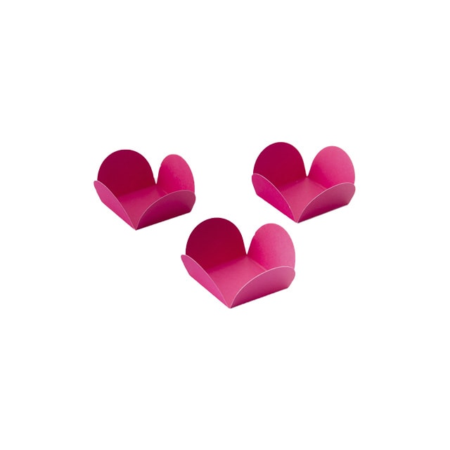 Forminha De Doce 4 Pétalas, Rosa Pink - 50 Un Forminha De Doce 4 Pétalas, Rosa Pink - 50 Un