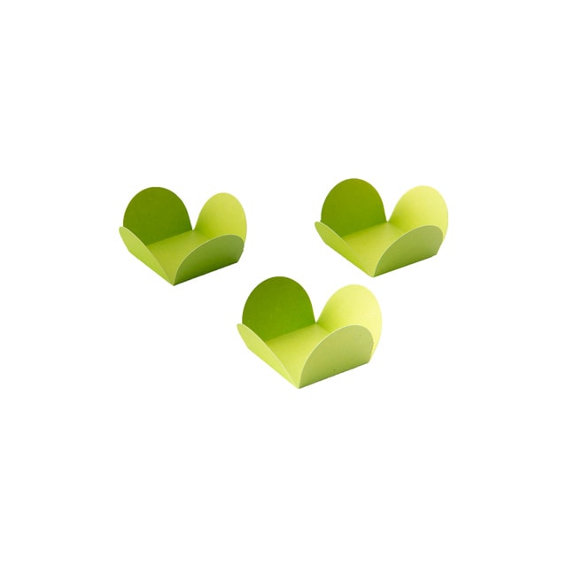 Forminha De Doce 4 Pétalas, Verde Claro - 50 Un Forminha De Doce 4 Pétalas, Verde Claro - 50 Un