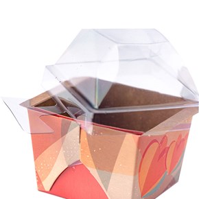Mini Box Forneável com tampa, CORAZÓN – Pct 50un