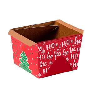 Mini Box Forneável com Tampa - Natal - 50un - CHRISTMAS